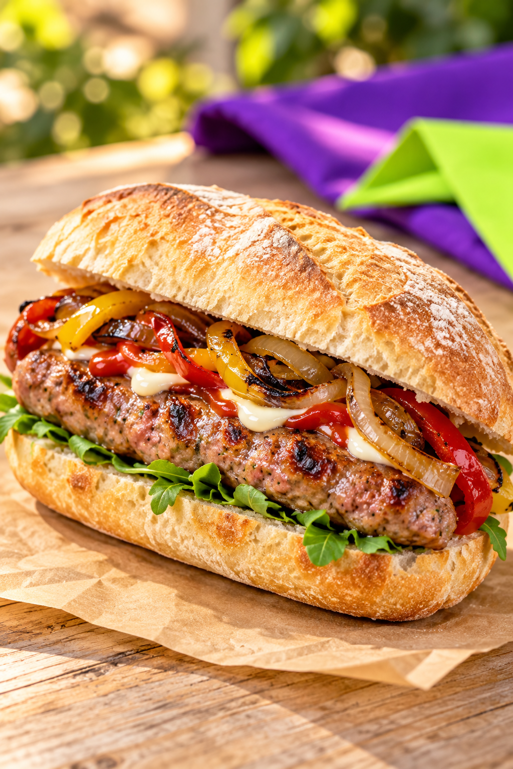Panino con salamella