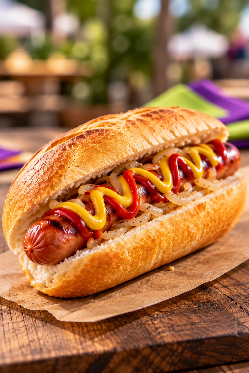 Panino con Wurstel
